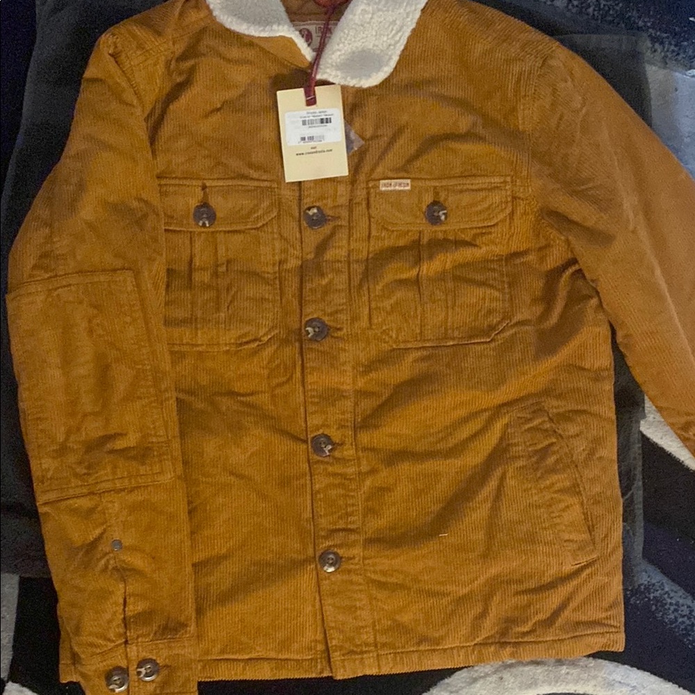 Men's Brown Corduroy Jacket